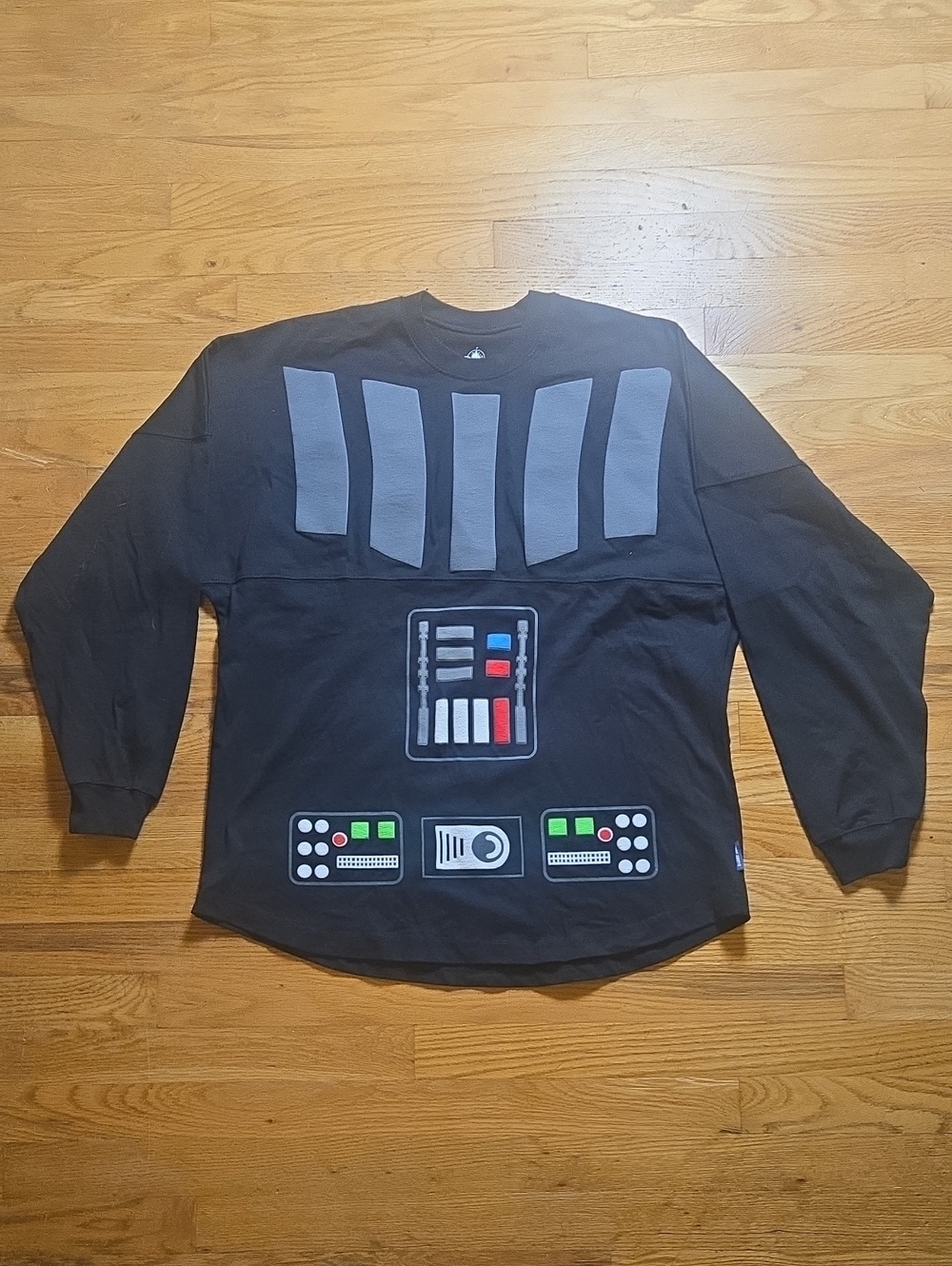 Disney Star Wars black Darth Vader Spirit Jersey long sleeve tee